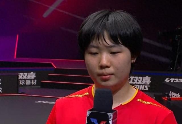 蒯曼：没想到能够以4-0的比分击败陈幸同，非常期待与陈熠的比赛